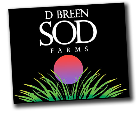 D. Breen Sod Farms logo